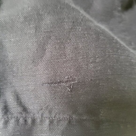 ARITZIA wilfred sailor linen high waist wide leg pants black size 0 - Picture 11 of 11